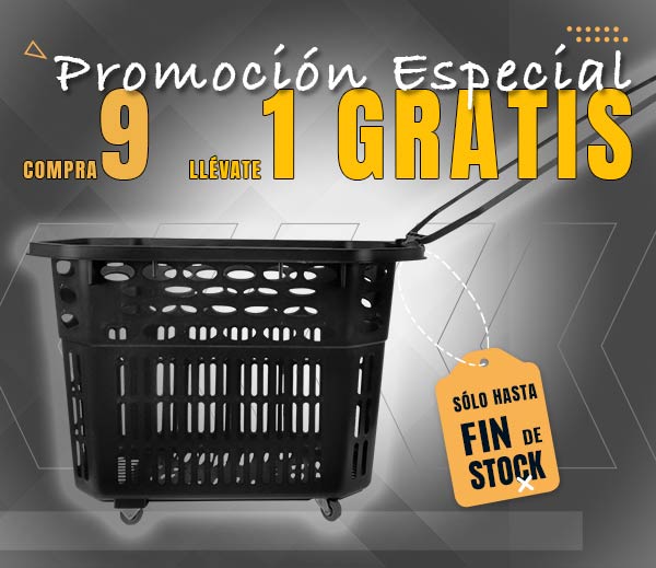 Cesta autoservicio promoción