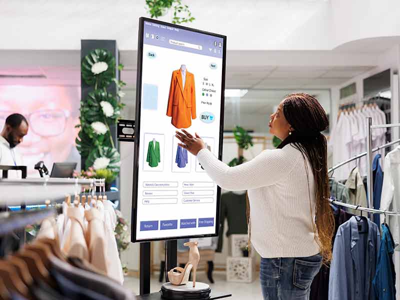 Soluciones PLV Interactivas Pantallas digitales