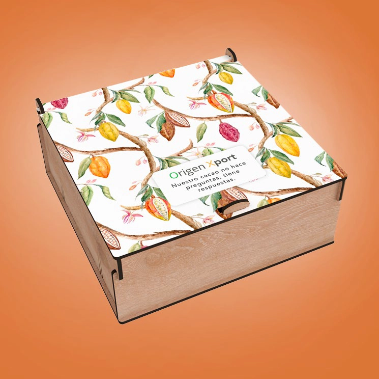 Caja expositora personalizable