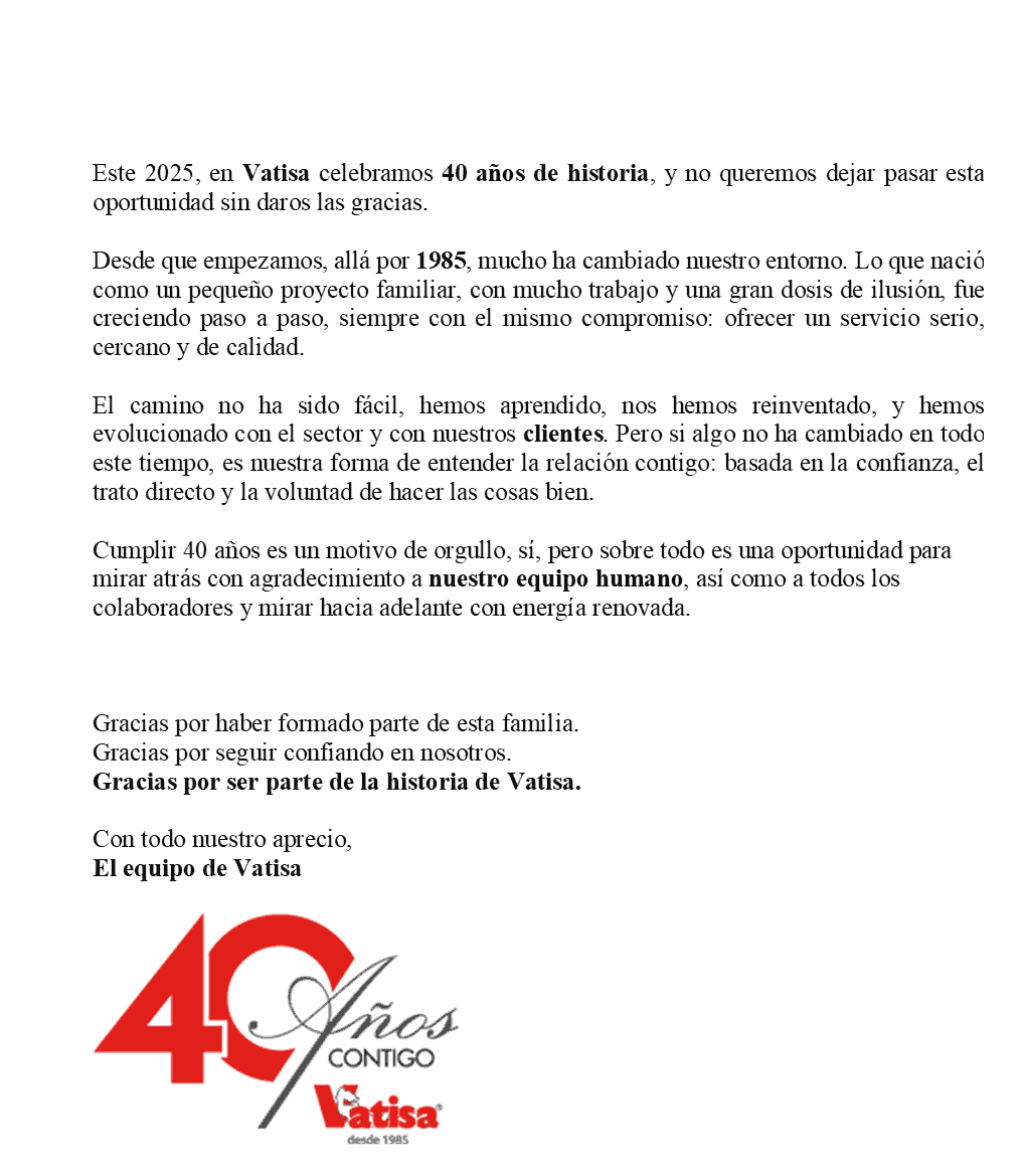 Carta aniversario