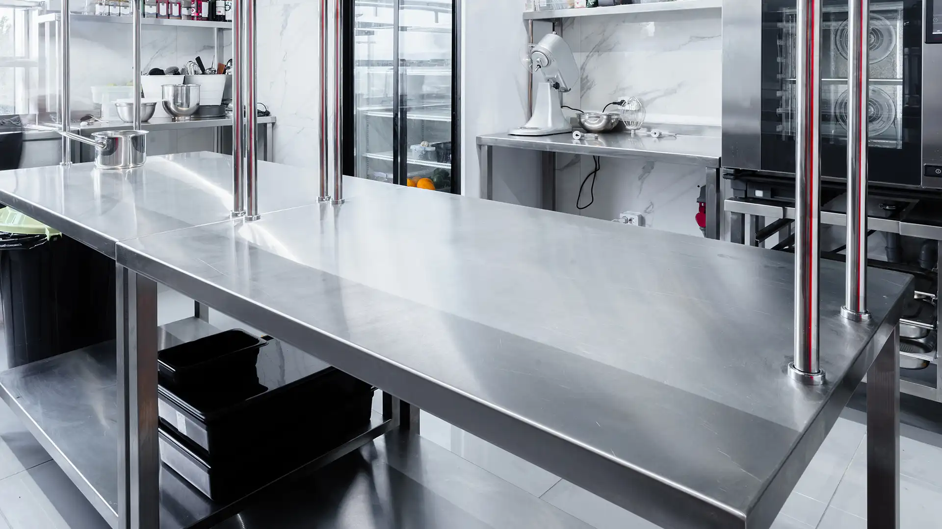 Cocinas profesionales en acero inoxidable