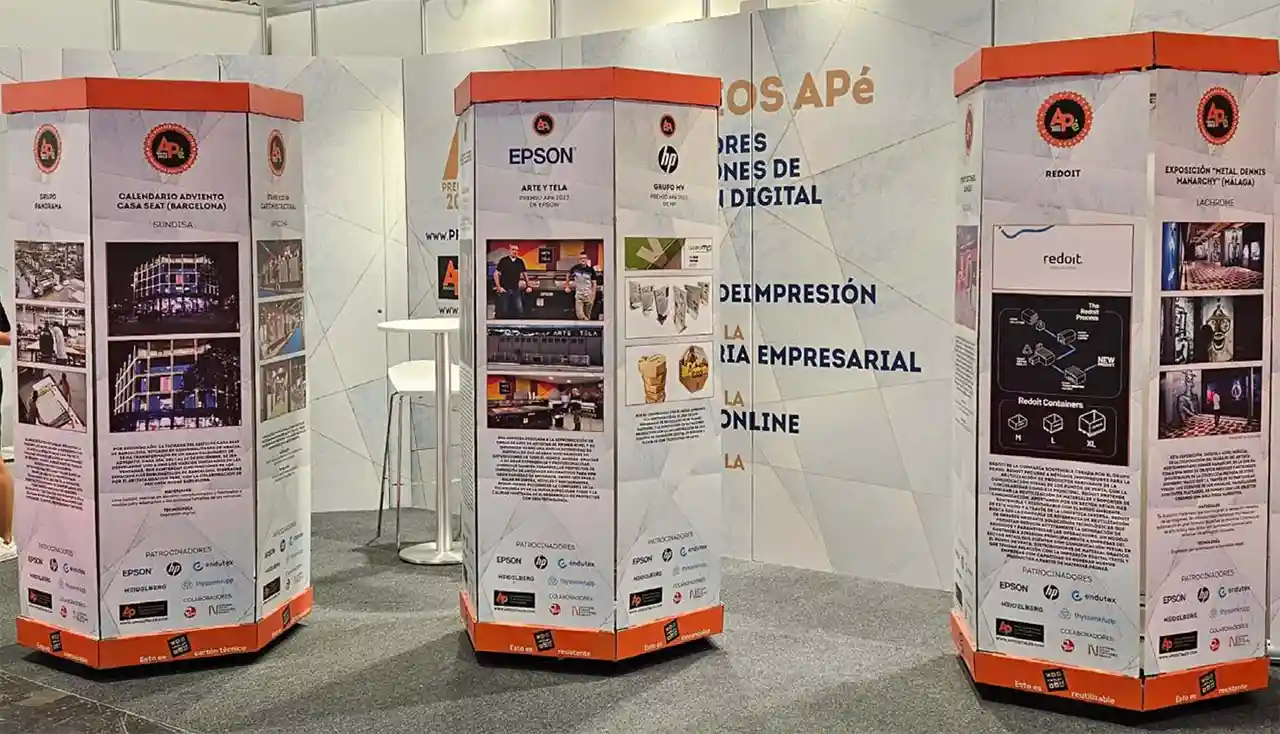 Comunicación visual sostenible mediante cartón de nueva composicion