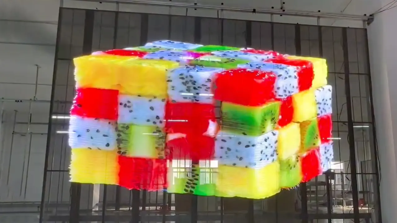 Video pantallas LED en 3D, ejemplo 2