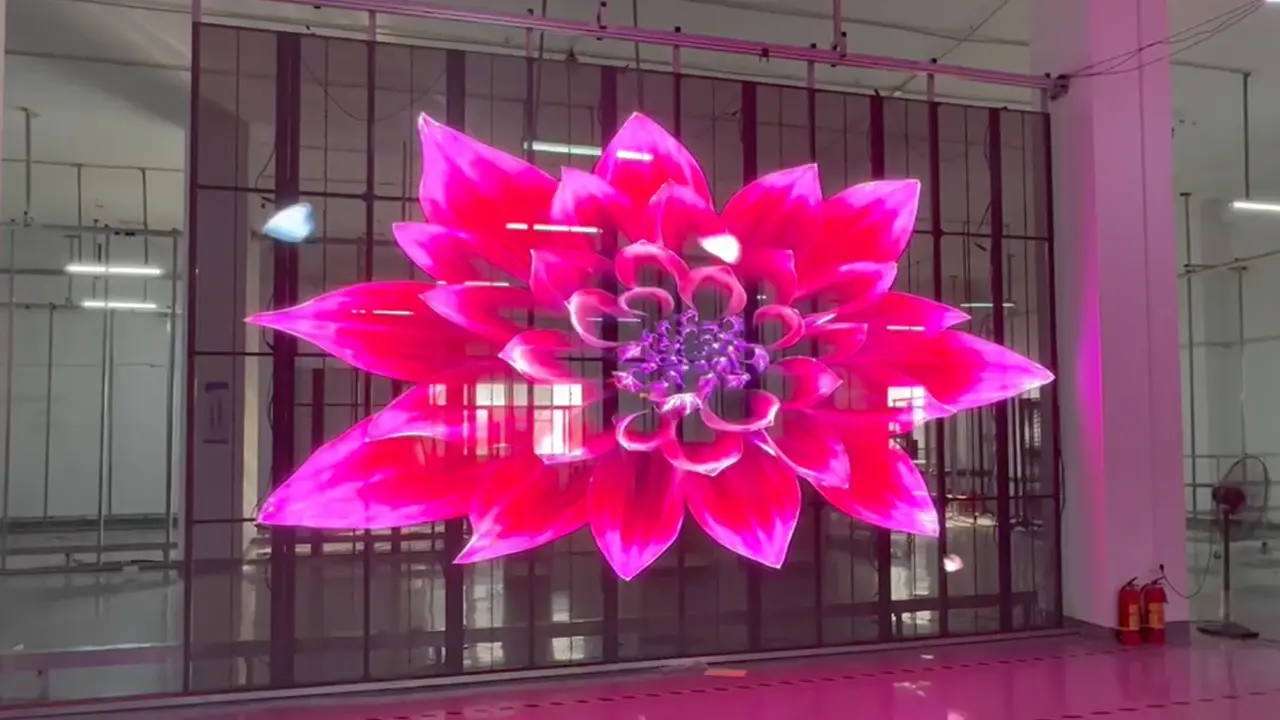 Video pantallas LED en 3D, ejemplo 3