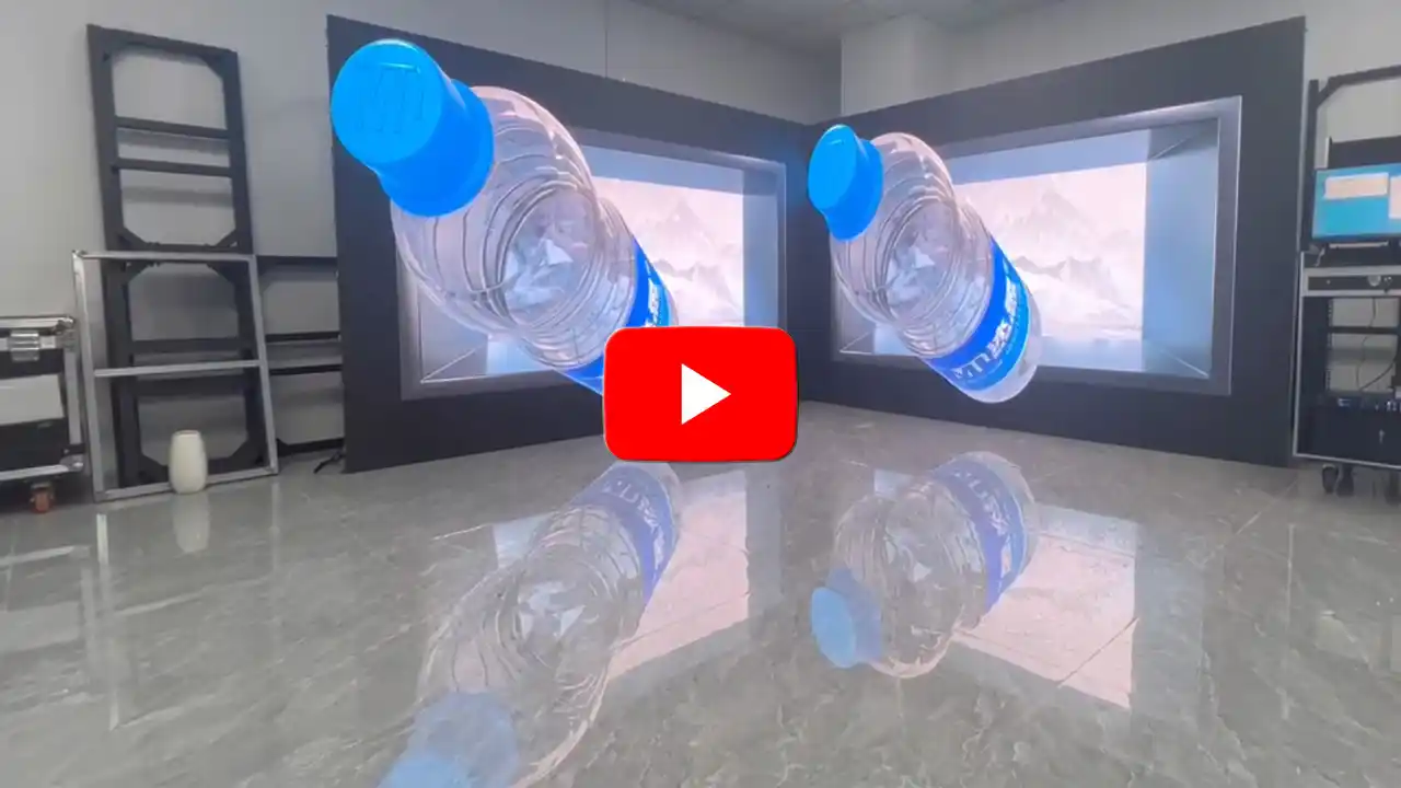 Video pantallas LED en 3D, ejemplo 1