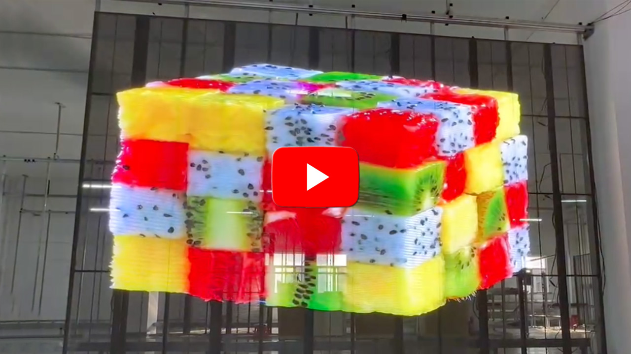 Video pantallas LED en 3D, ejemplo 2