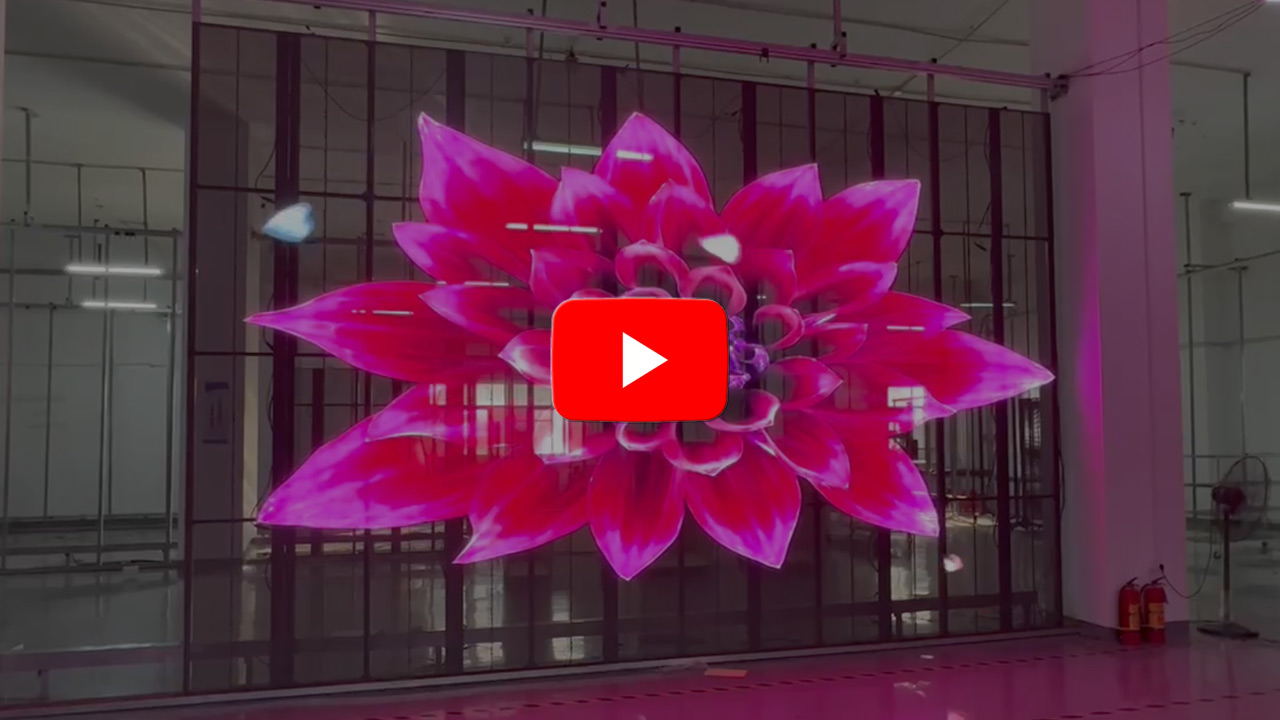 Video pantallas LED en 3D, ejemplo 3